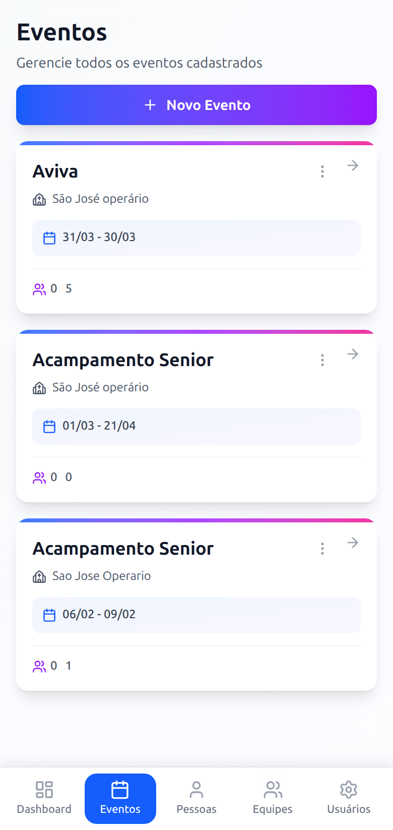 Plataforma da Catedral - Mobile 2